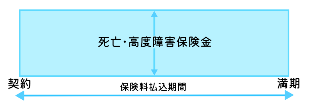定期保険/一時金/定額型