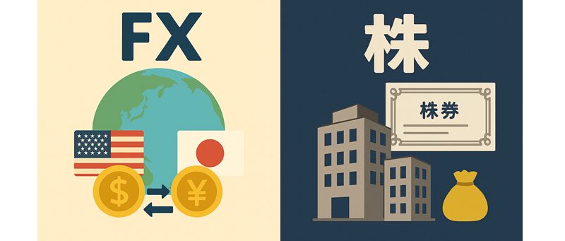 FXと株どっちが難しい？初心者向けに違いやリスク・始めやすさを比較