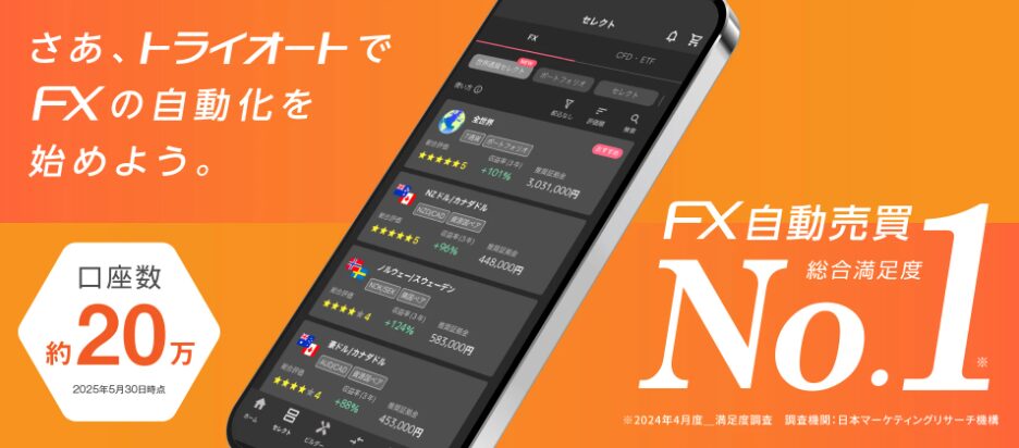 さあ、トライオートでFXの自動化を始めよう